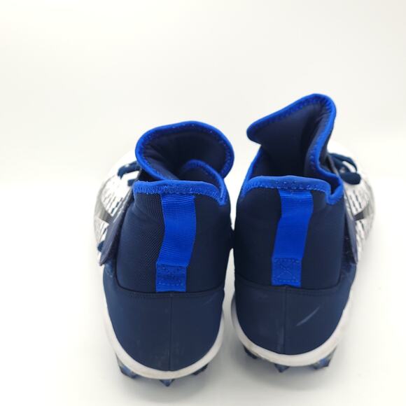 Nike Alpha Menace Pro 2 Navy Blue Cleats (AQ3209-104) Men's Size 12.5 - Picture 6 of 9